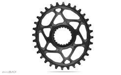Absolute Black Oval Shimano XTR M9100/9120/XT M8100/SLX M7100 30 ZĂ€hne Black Kettenblatt