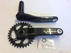 Sram XX1 BB30 32 Z. Direct Mount Black Q-Faktor 168mm, Länge 175mm Kurbel